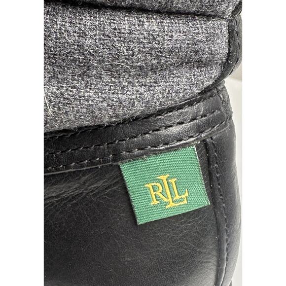 Ralph Lauren Quinlyn Lace Up Rain Snow Boots Womens 7.5 Gorpcore Apres Ski - Picture 7 of 15